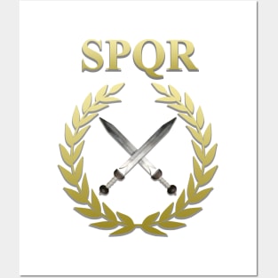 SPQR Roman Gladius Posters and Art